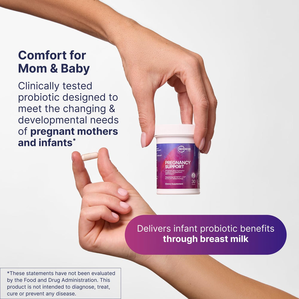 ISTILOS B. infantis strain illustration for infant gut health from Microbiome Labs.