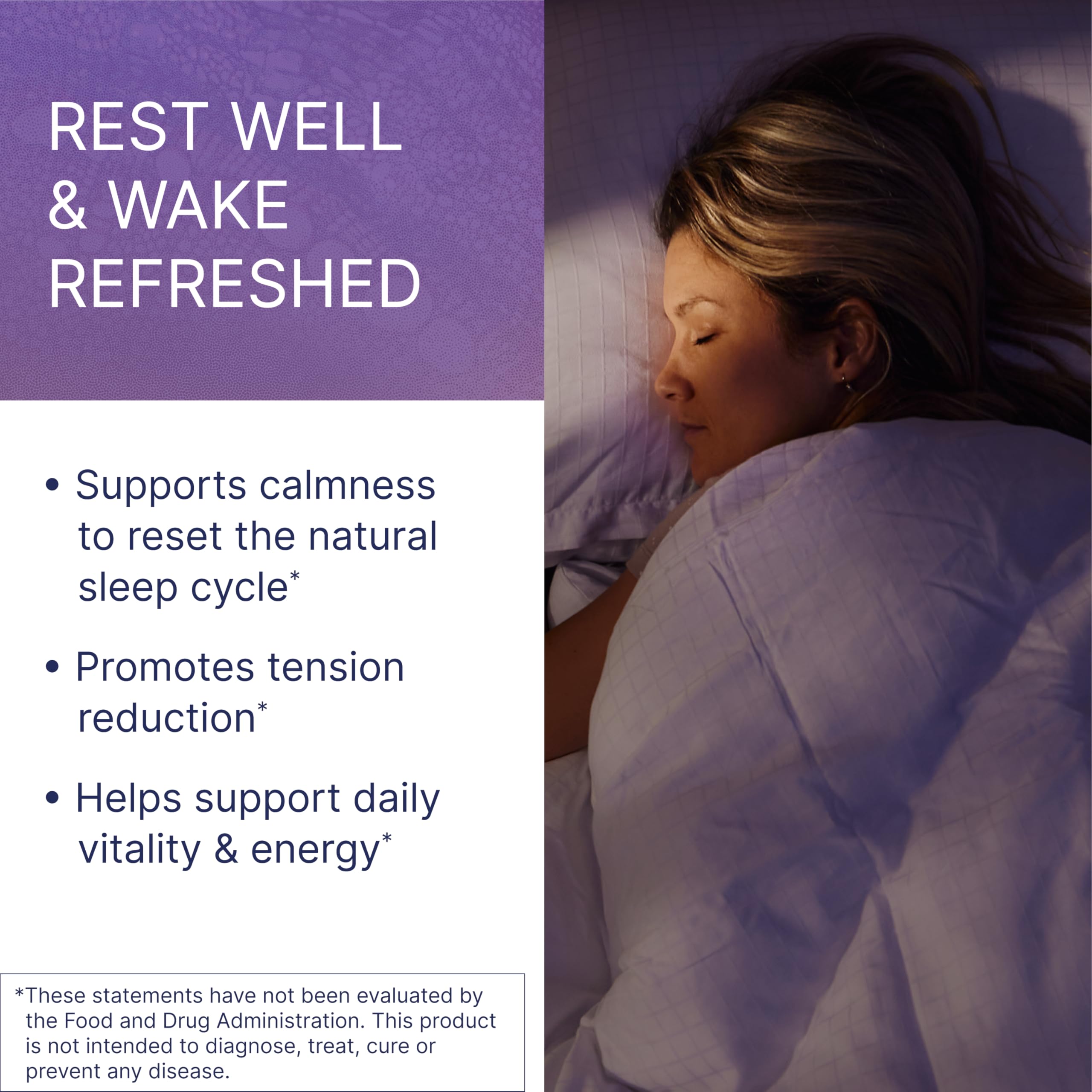 Zenbiome Sleep label and packaging emphasizing probiotic blend