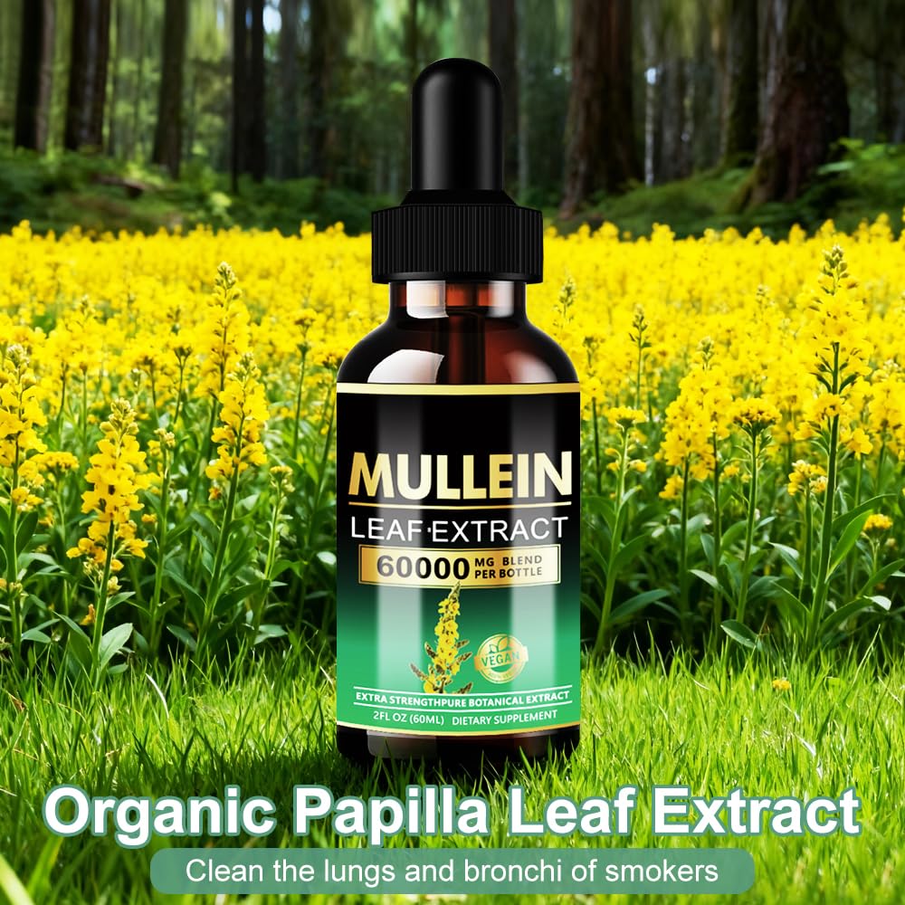 MICUEVU Mullein Drops dropper highlights quick absorption for faster relief