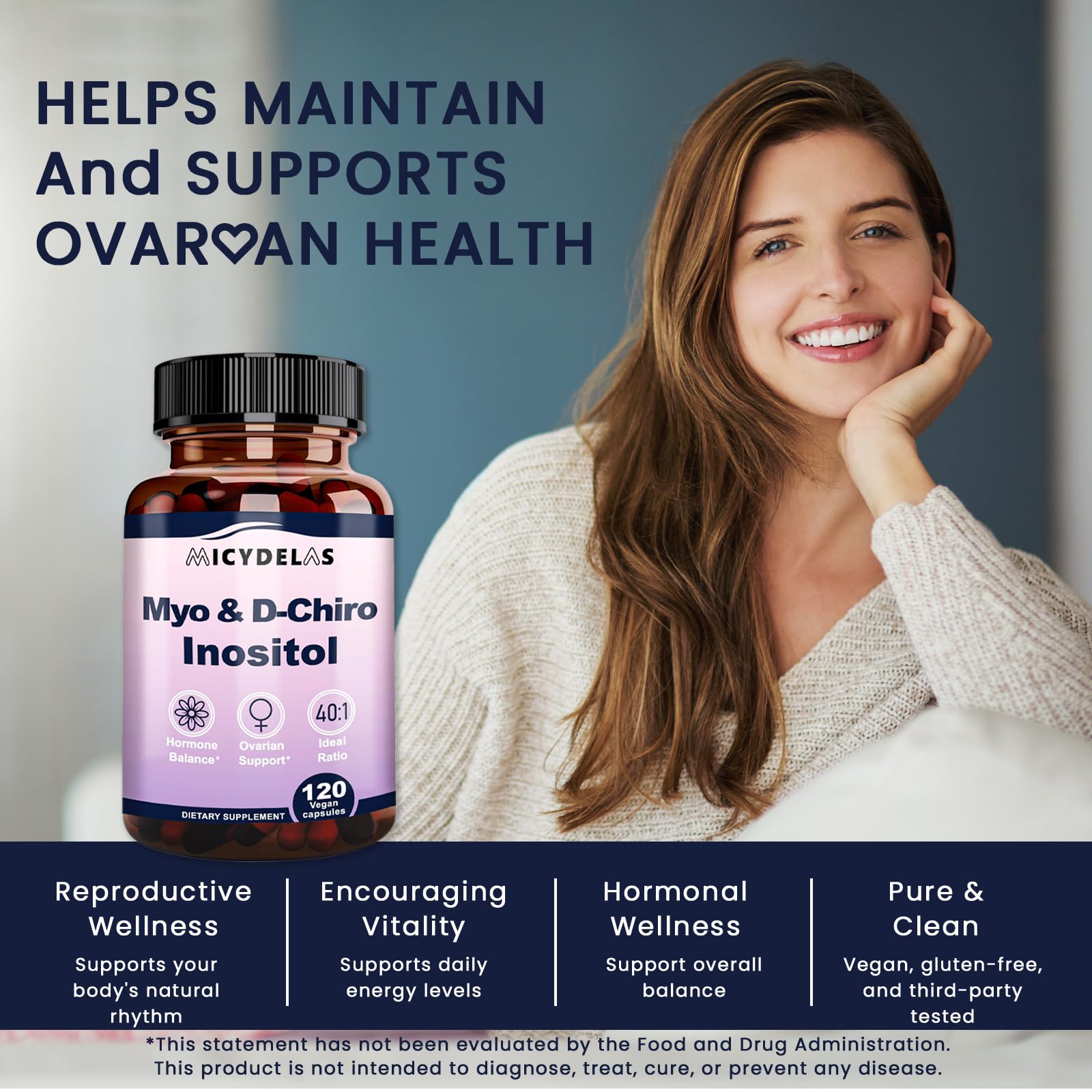 MICYDELAS 40:1 ratio label emphasizes balanced formula for monthly balance