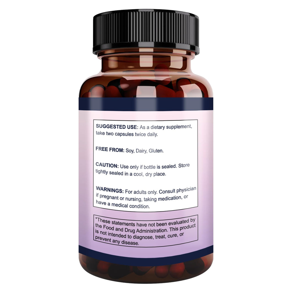 MICYDELAS energy and balance capsules shown on bright kitchen counter