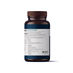 Miduty Palak Notes Vitamin E softgels bottle label highlights gluten free and non-GMO.