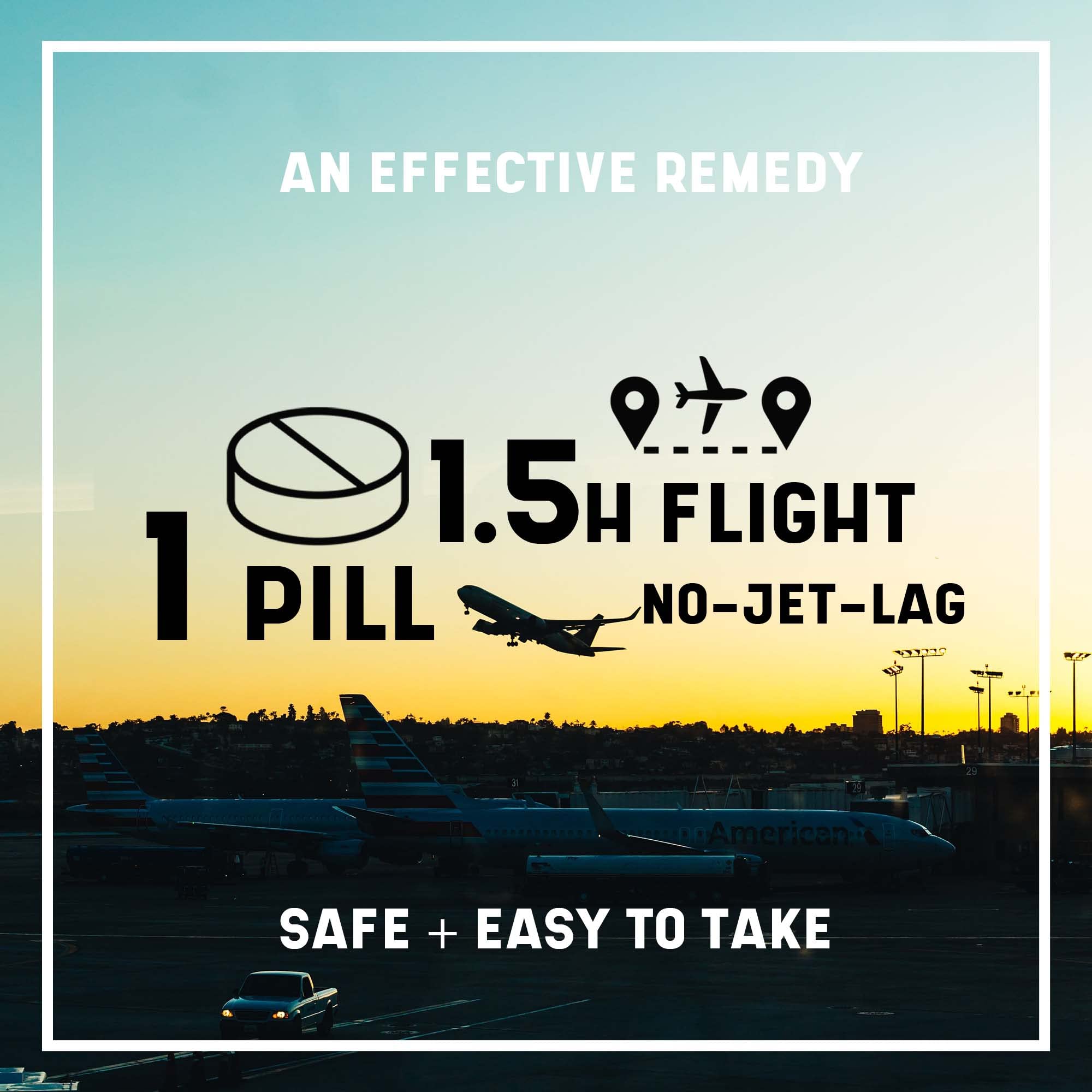 On-board dosing reminder every two hours during a long flight