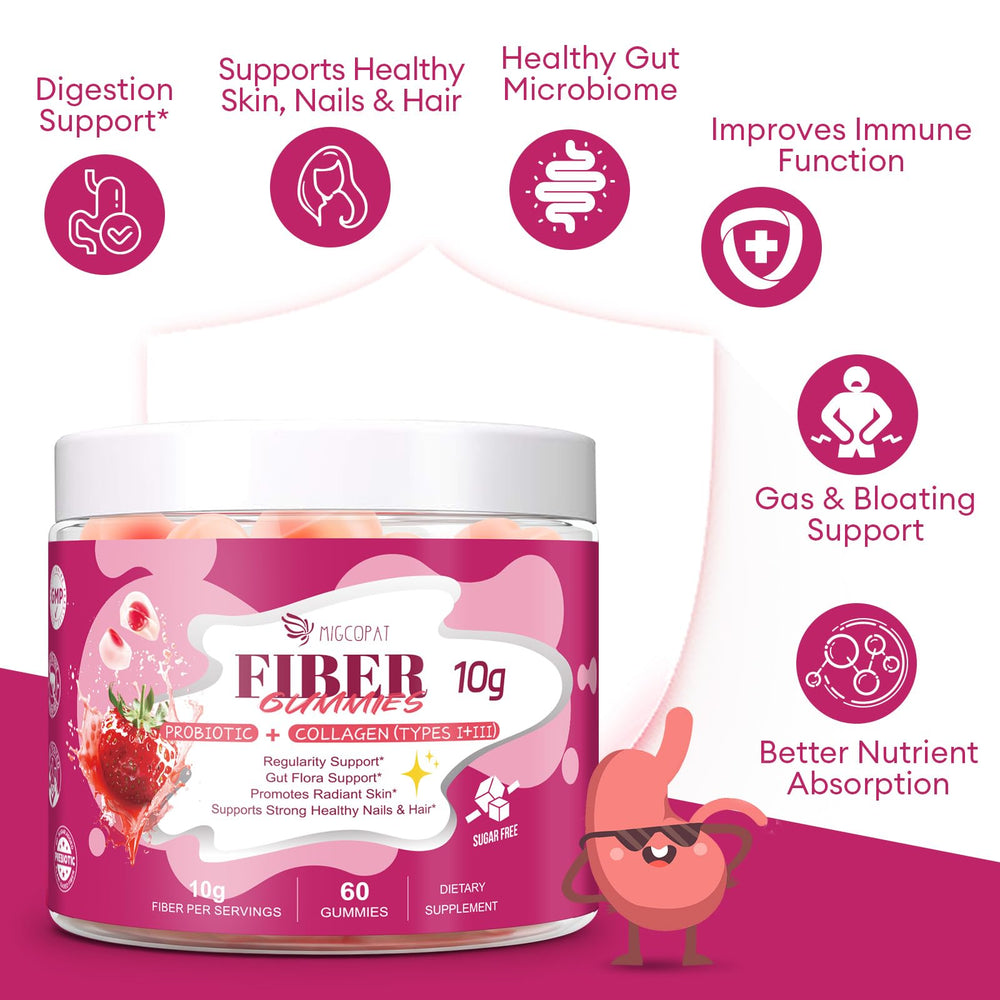 Migcopat bottle label close up highlights a diet friendly formula