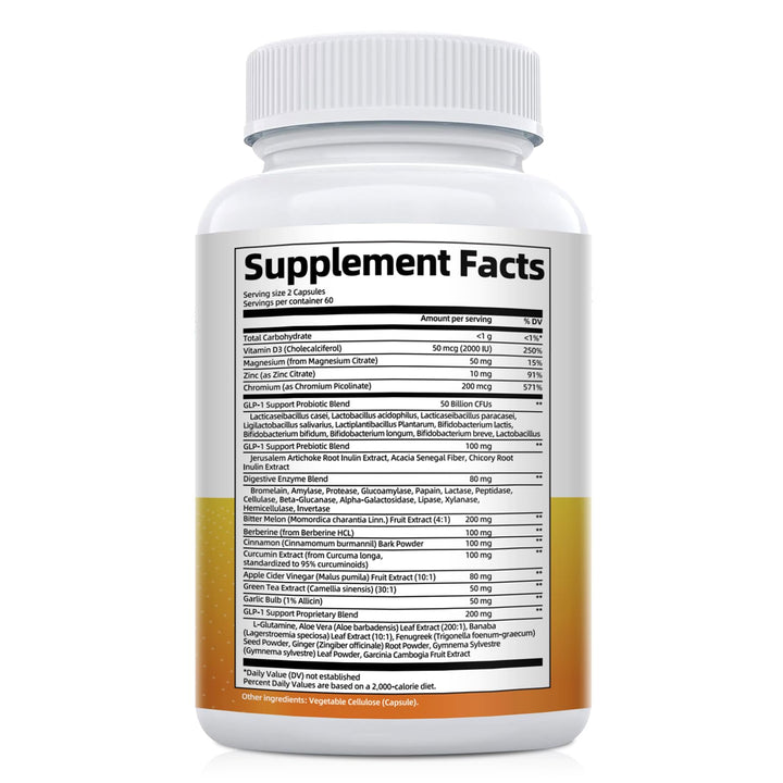 Migcopat GLP-1 bottle on counter showing gentle daily use.