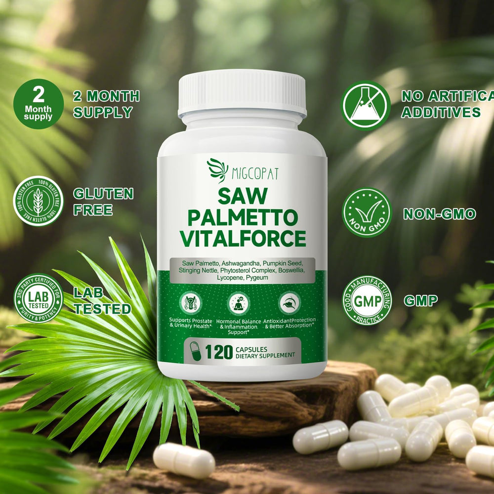 Migcopat natural-prostate-support-package presents clean label and natural ingredients.