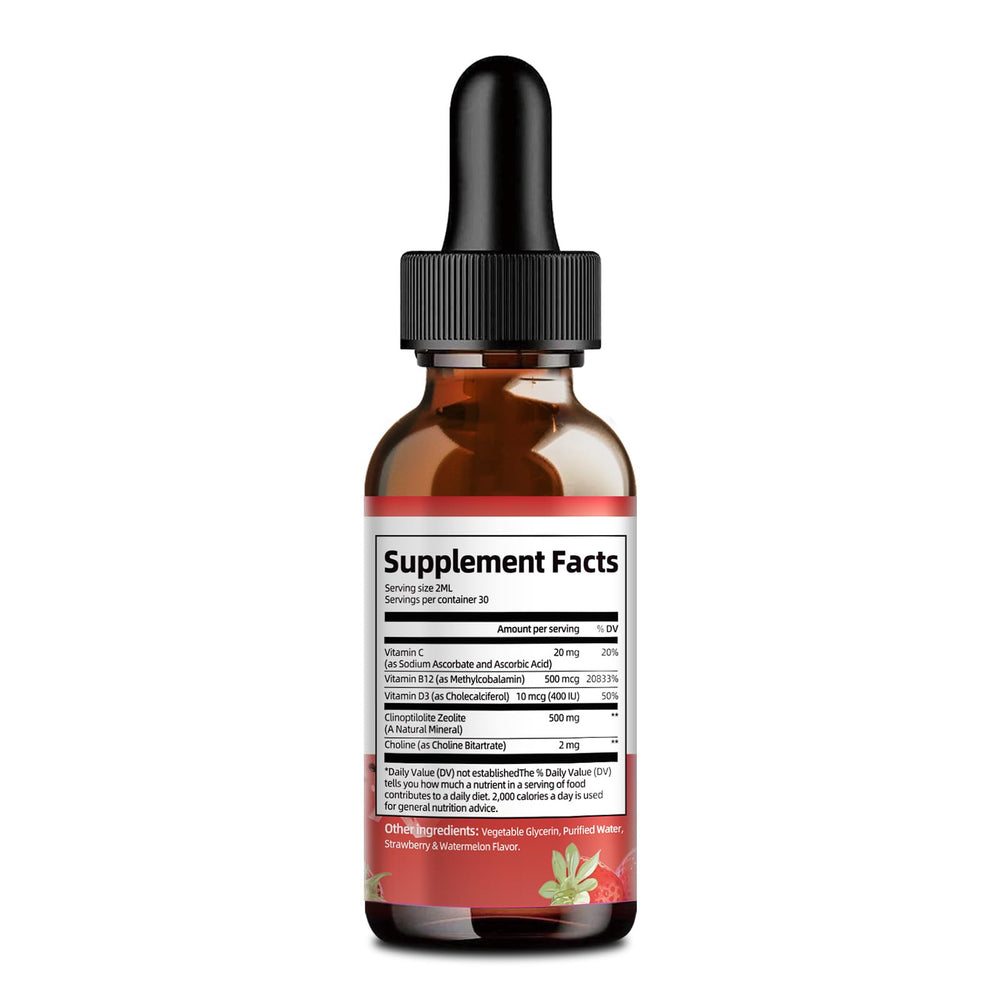 Migcopat Zeolite Detox Drops daily dose with accurate dropper