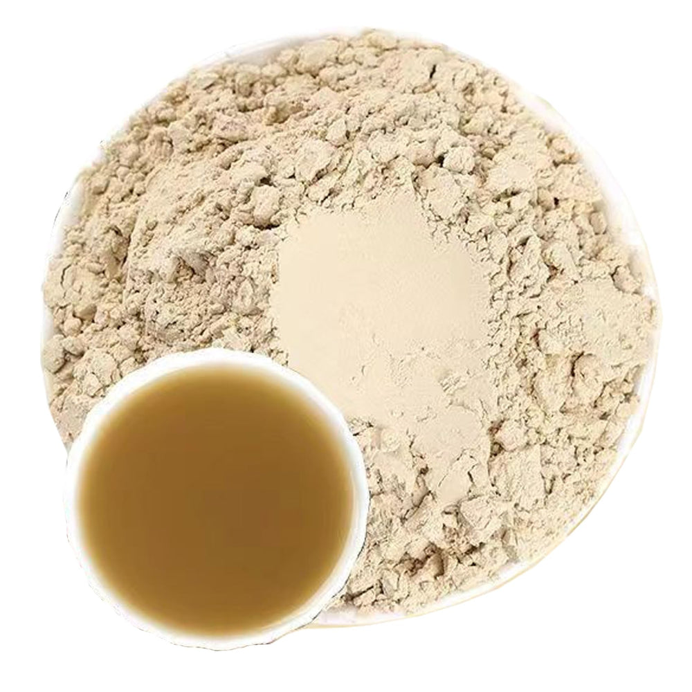 MIHUNTANG Tienchi powder bottle label with dosage and storage guidance.