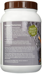 Mike's Mix Recovery Drink label close-up highlighting the carb-protein blend.