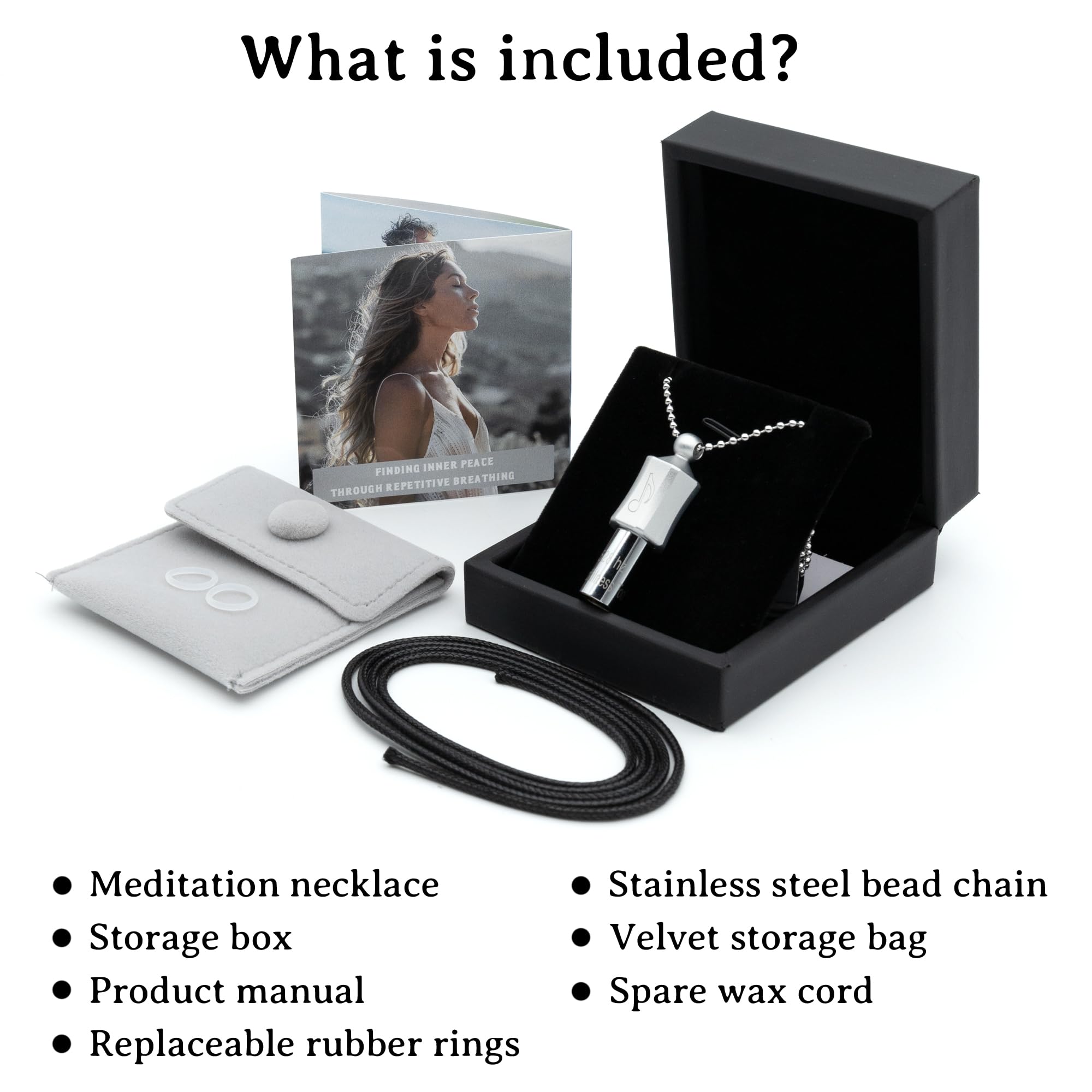 MIKUHOT spare wax cord and velvet bag for easy storage.