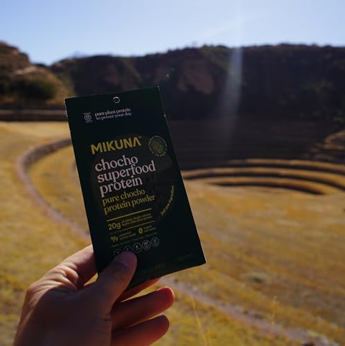 Mikuna Chocho regenerative farming logo on packaging highlighting sustainability