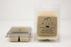 Milk Reclamation Barn's Welcome Home wax melts for cozy farmhouse ambience in your living room