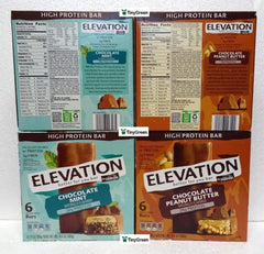 Millville Elevation chocolate peanut butter bar, ideal post-workout treat with satisfying taste.