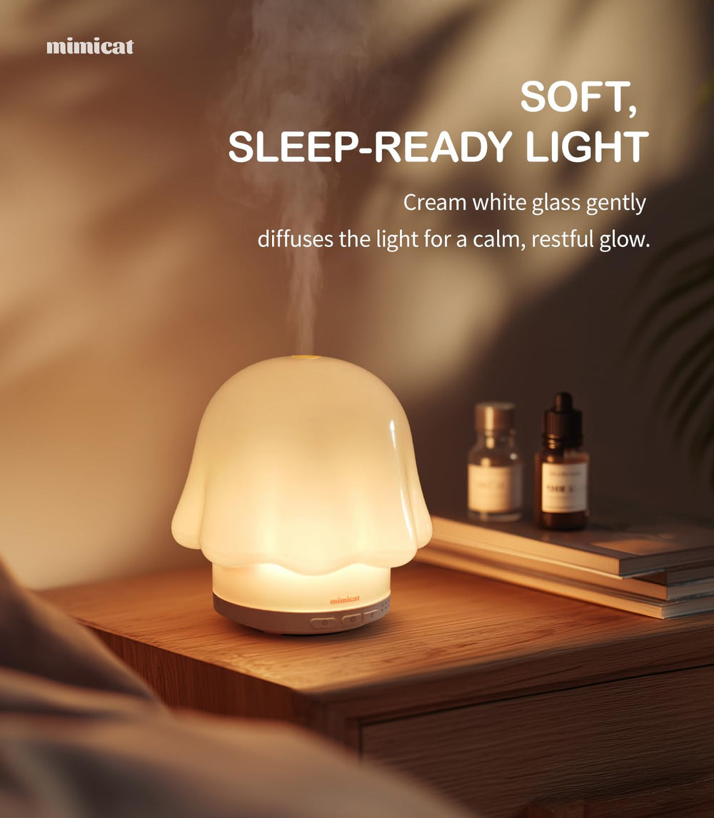 mimicat 120ml-tank compact diffuser ideal for desks and nightstands
