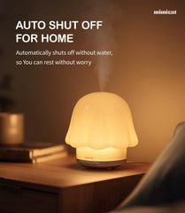 mimicat ultrasonic-mist diffuser delivering quiet soothing aroma