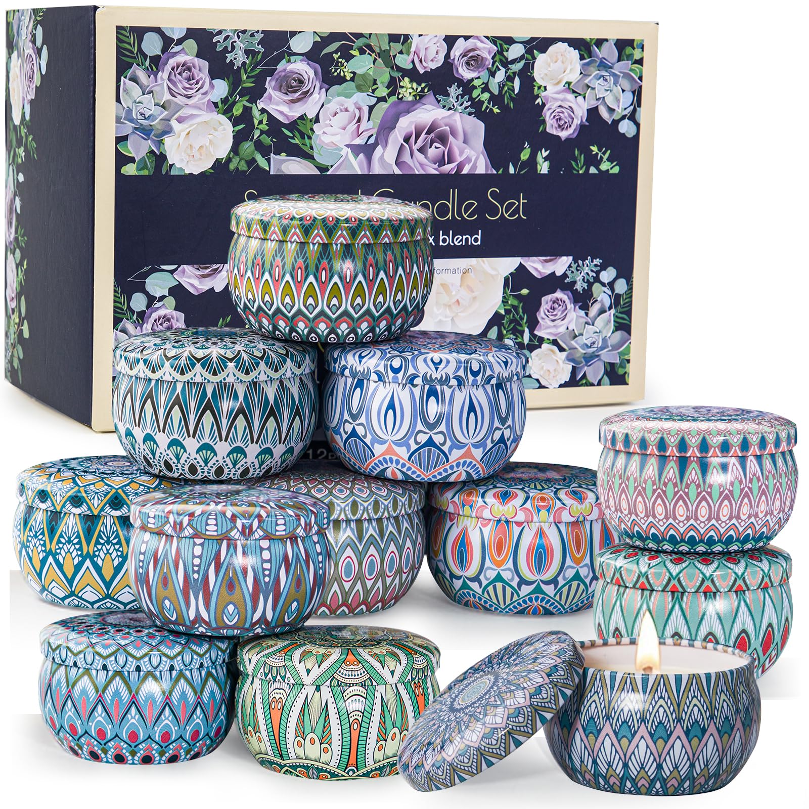 MIMURHYL Beach Holiday candle jar evokes vacation vibes
