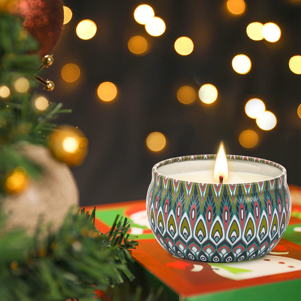 MIMURHYL Eucalyptus Mint candle jar promotes fresh scent