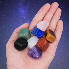 Mina Heal protection crystals helping create a shield against negative energy