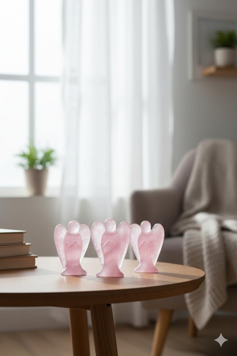 Mina Heal pocket angel figurines accompany meditation and quiet reflection