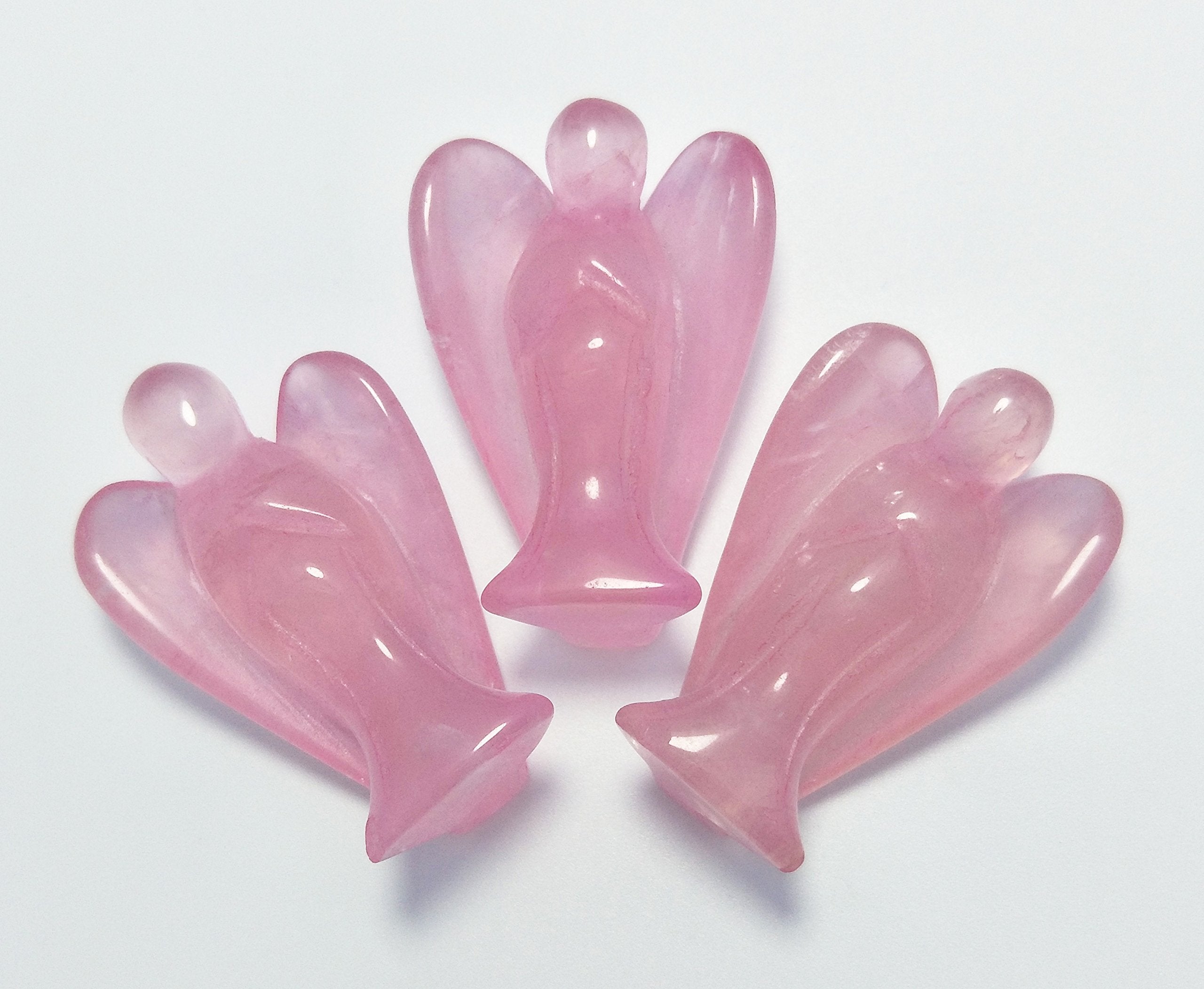 Mina Heal crystal angel figurines provide a tactile reminder of peace