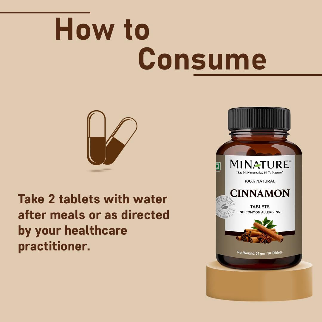 Minature Cinnamon Tablets gluten-free mark emphasizing dietary compatibility
