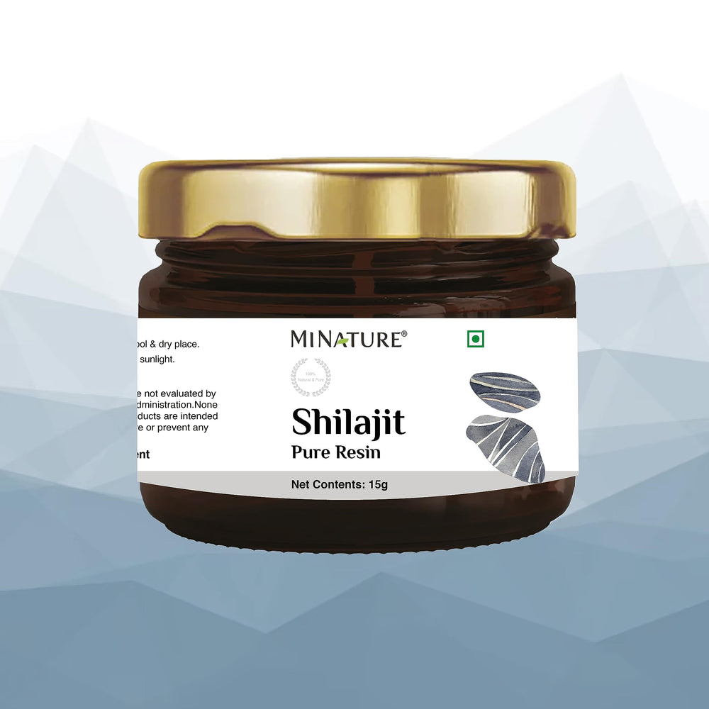 minature Shilajit Resin dosing spoon shot for convenient daily use