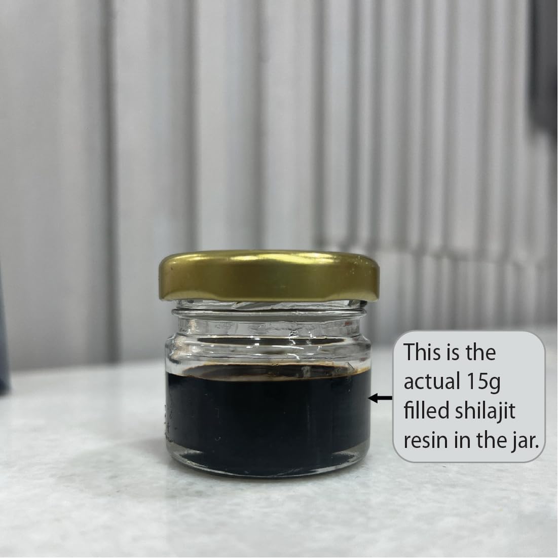 minature Shilajit Resin spoon included for easy dosing and use