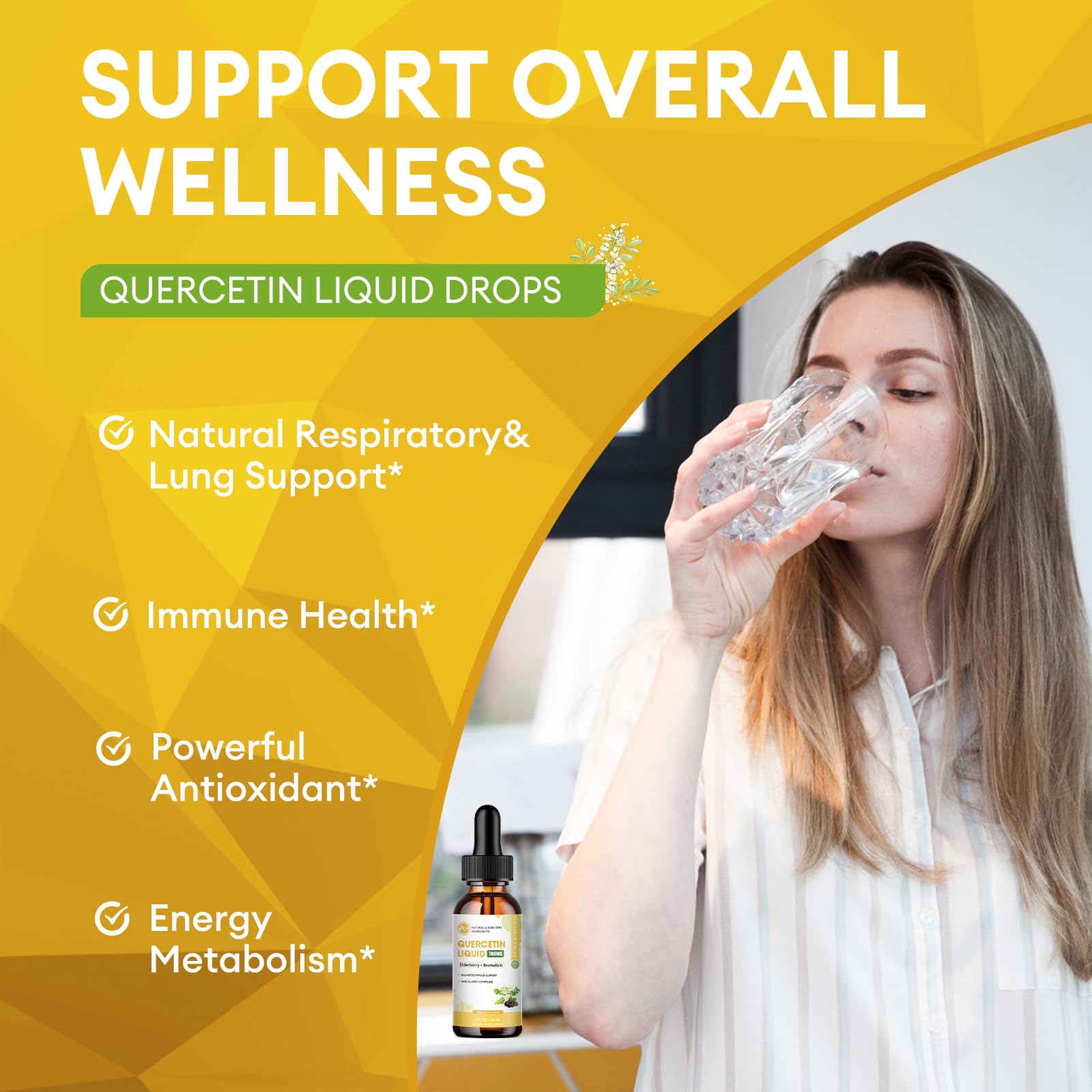 minch quercetin liquid drops bromelain ingredient highlight