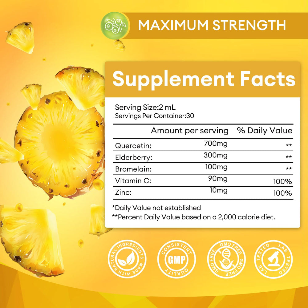 minch quercetin liquid drops two-pack packaging view for convenience