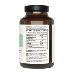 Ashwagandha, DHA, GABA and lithium orotate blend on label.