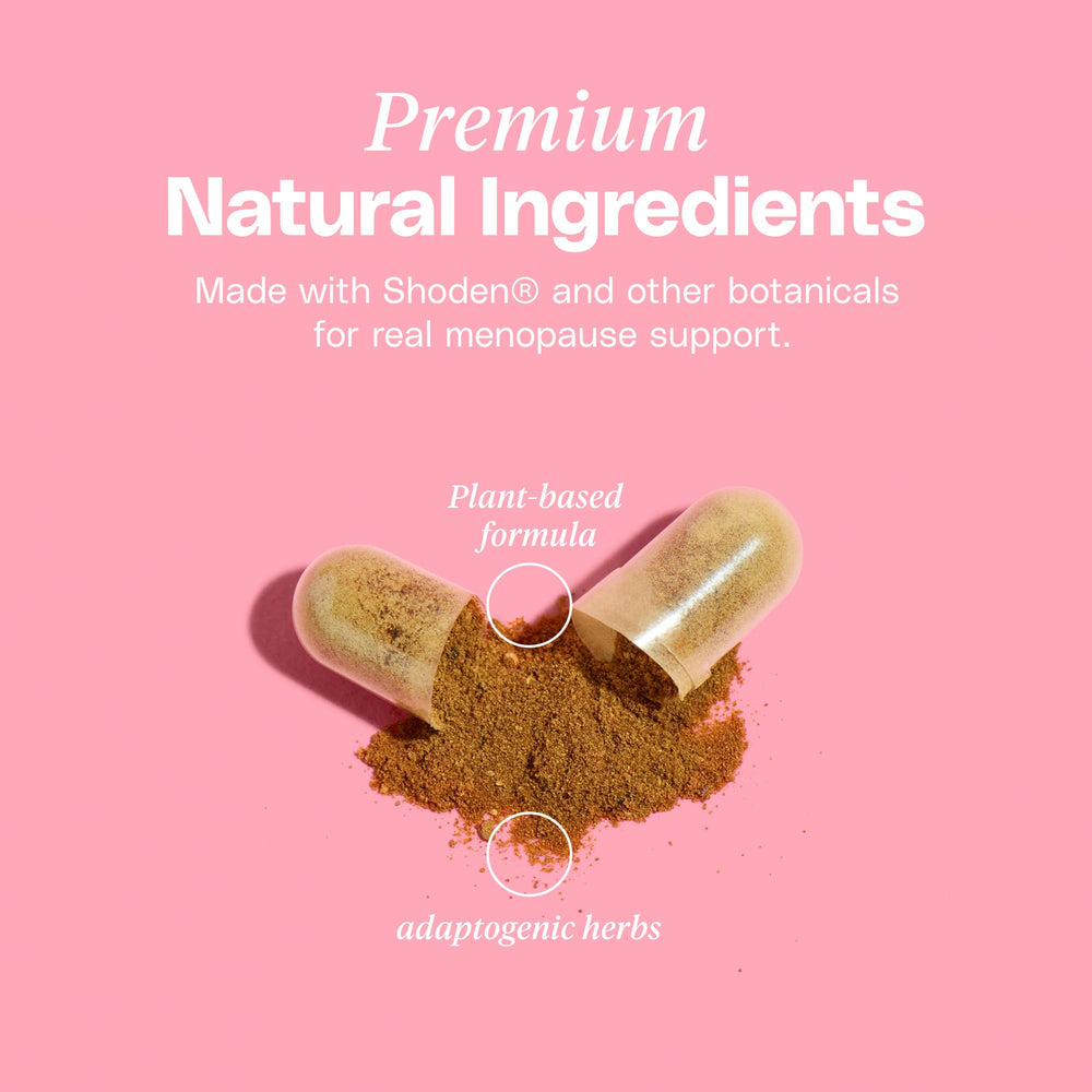 Mineral Moon plant-based ingredients panel highlights science-backed botanicals.