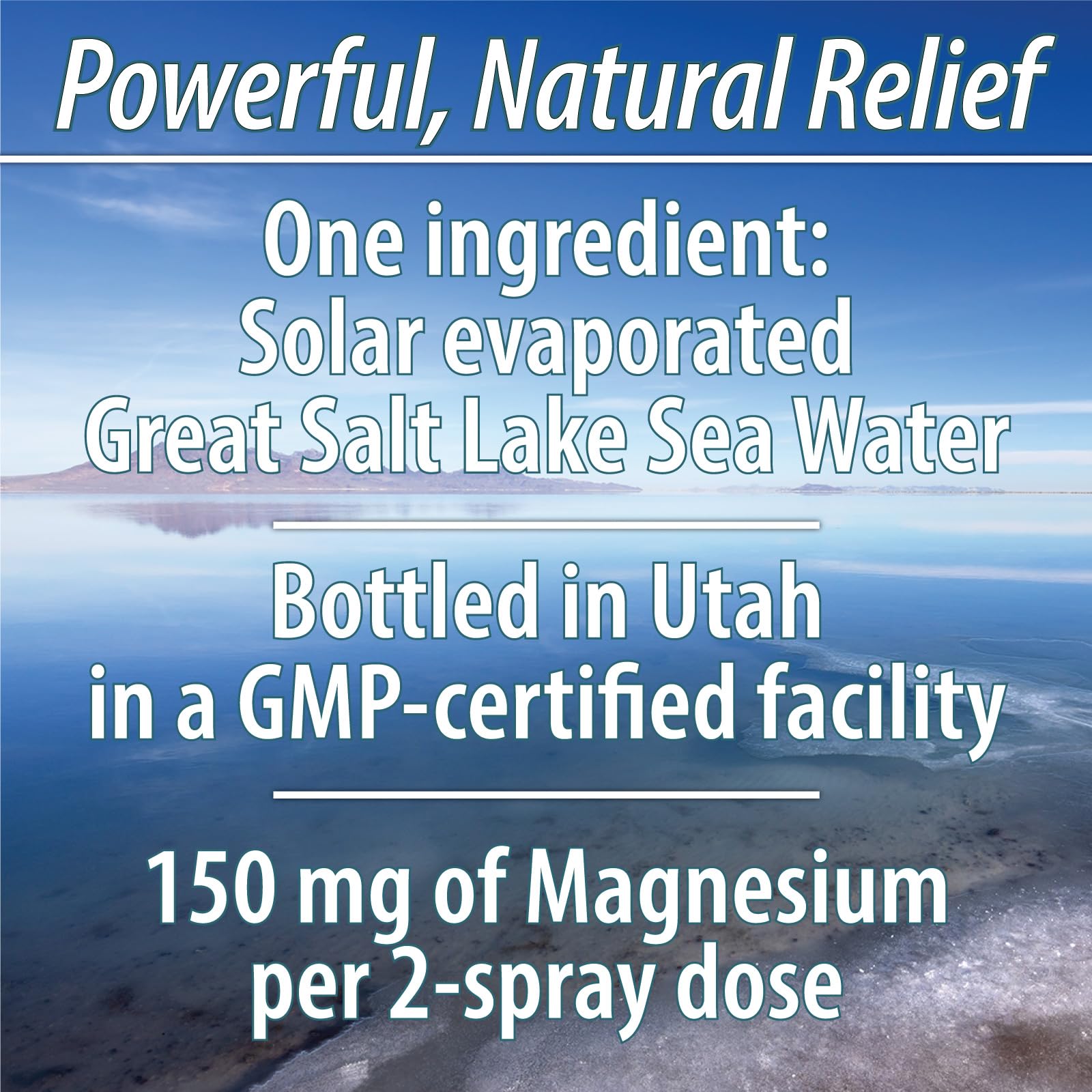 Mineral Resources Magnesium Oil Spray label on bottle for easy identification.