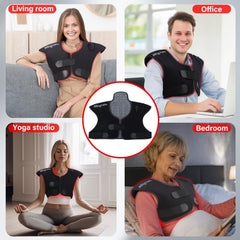 Mingraro flexible wrap design hugs shoulders for comfortable use