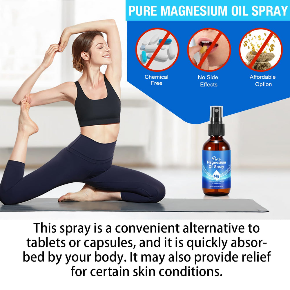 MINGYITUO Magnesium Spray after workout supports recovery