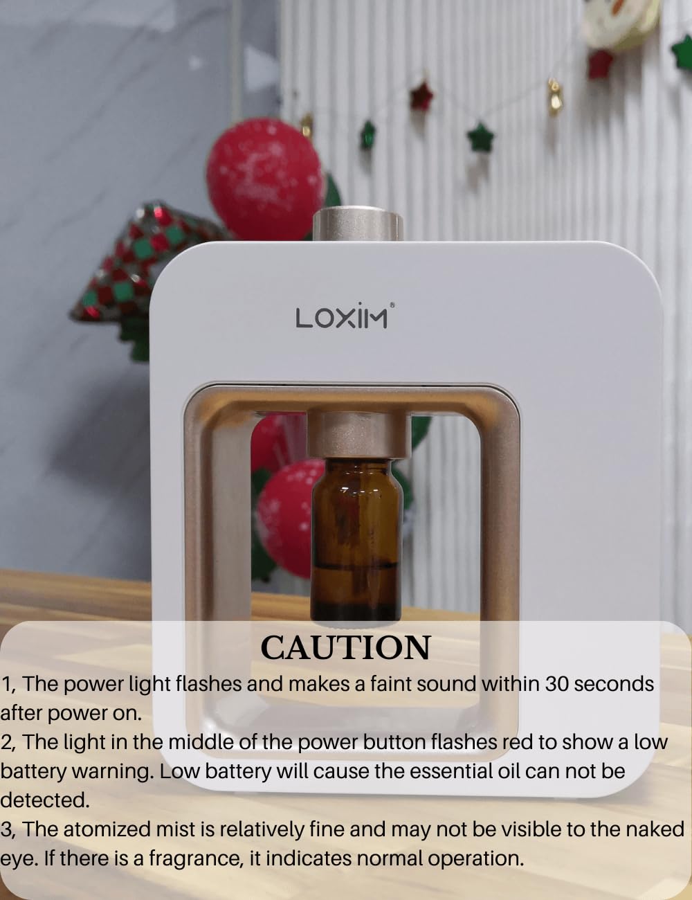 Minidiva diffuser BPA free materials suitable for family use.