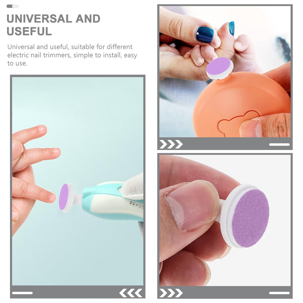 Minkissy 24-piece pad set for ongoing nail care