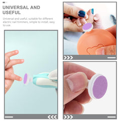 Minkissy 24-piece pad set for ongoing nail care