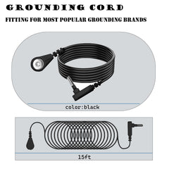 MINPWNP Grounding Mat Table-Use setup for focused work grounding.