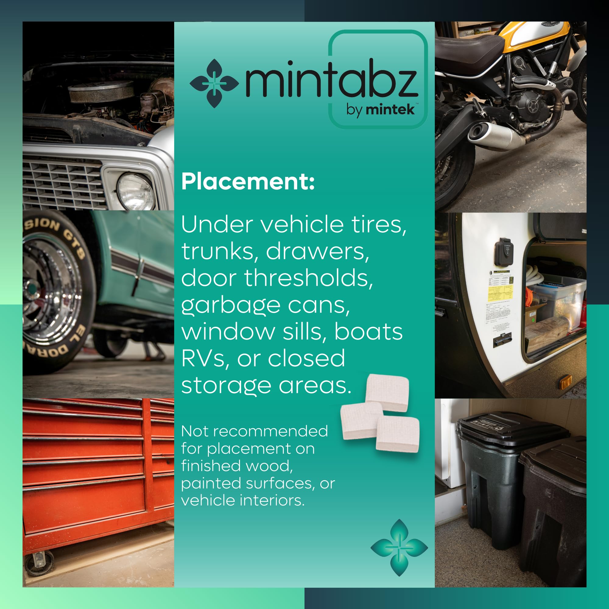Mintek Mintabz cubes aboard a boat cabin near entryways for deterrence