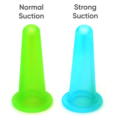 Mira Dynamics hard silicone cup for deeper suction and targeted wrinkle release.