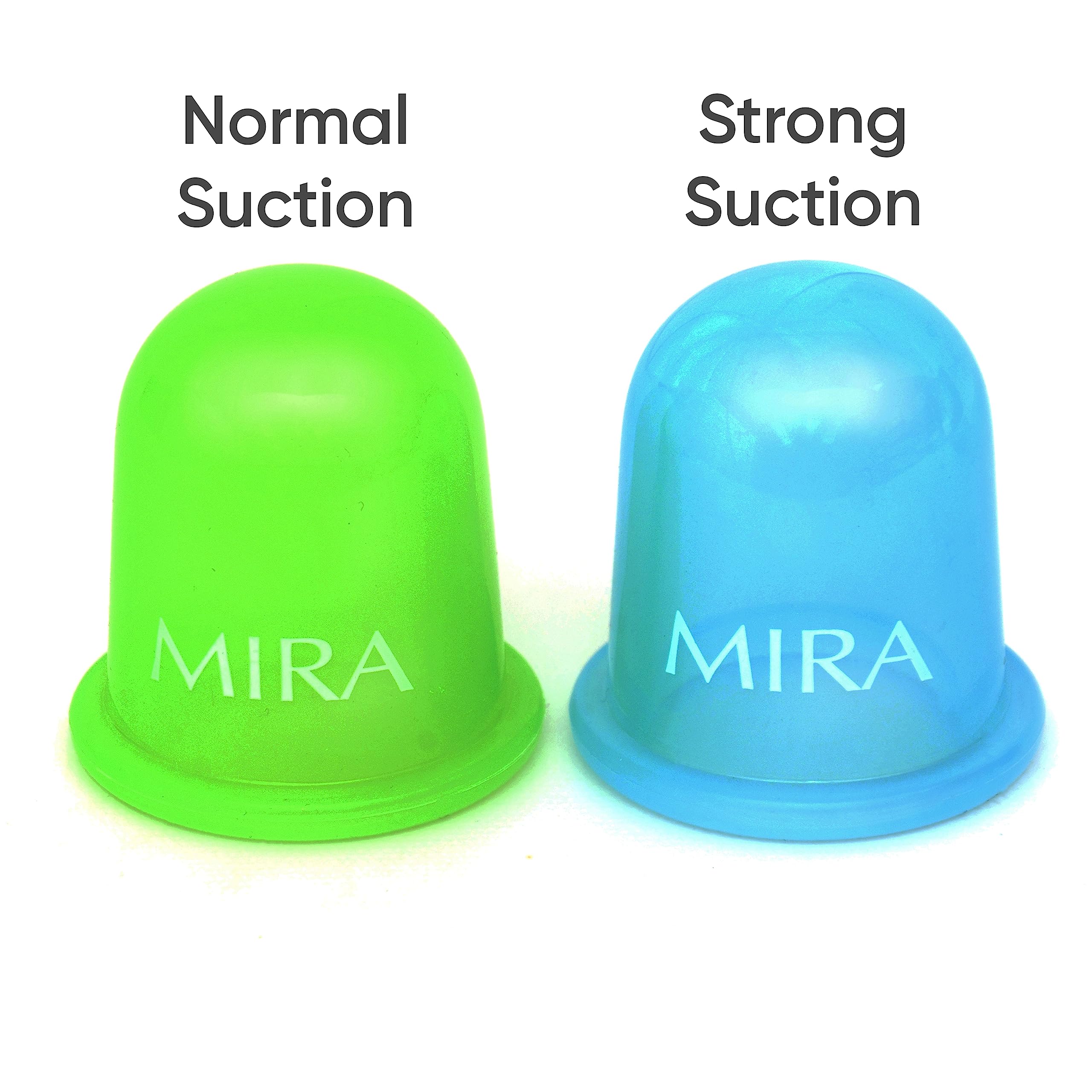 Mira Dynamics soft cup close-up showing gentle suction for muscle relief.