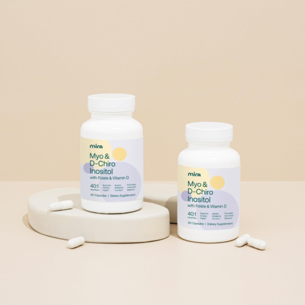 MIRA PCOS packaging front with clean design
