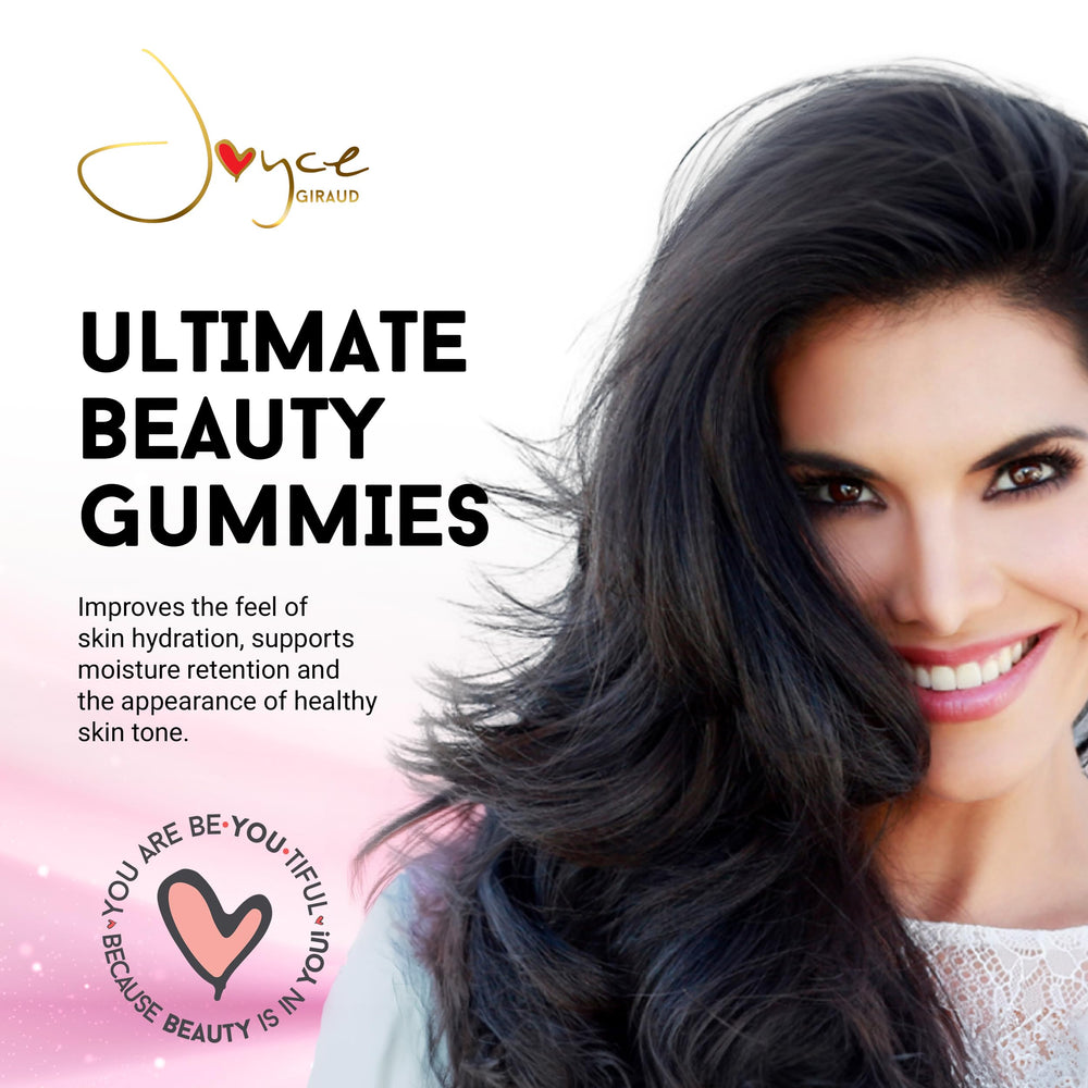 Joyce Giraud Gummies texture closeup suggests convenient daily routine