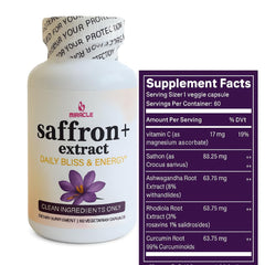 MIRACLE Mood vegetarian capsules close-up highlighting calming support for daily resilience.
