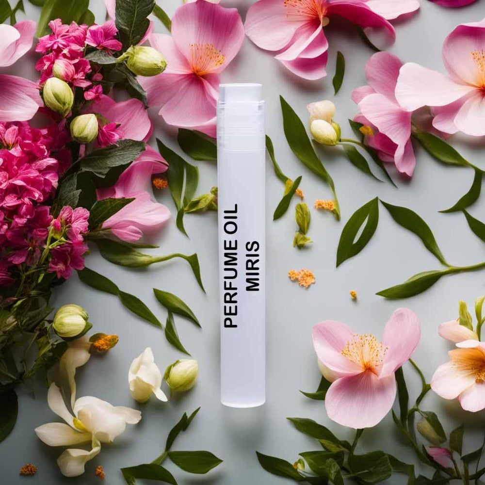 MIRIS No. 1200 middle notes: jasmine, tuberose, orchid, gardenia form a floral heart.