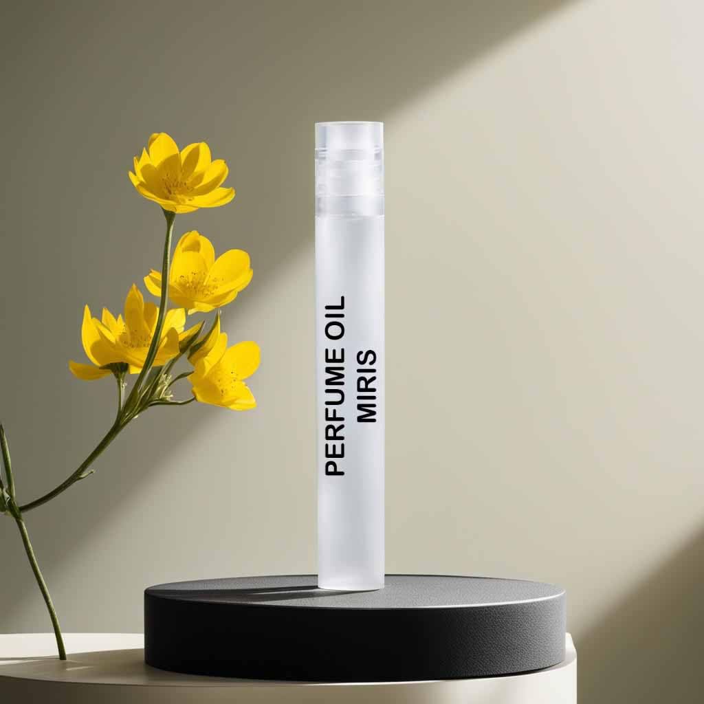 MIRIS No. 35571 longevity on skin provides several hours of wear.