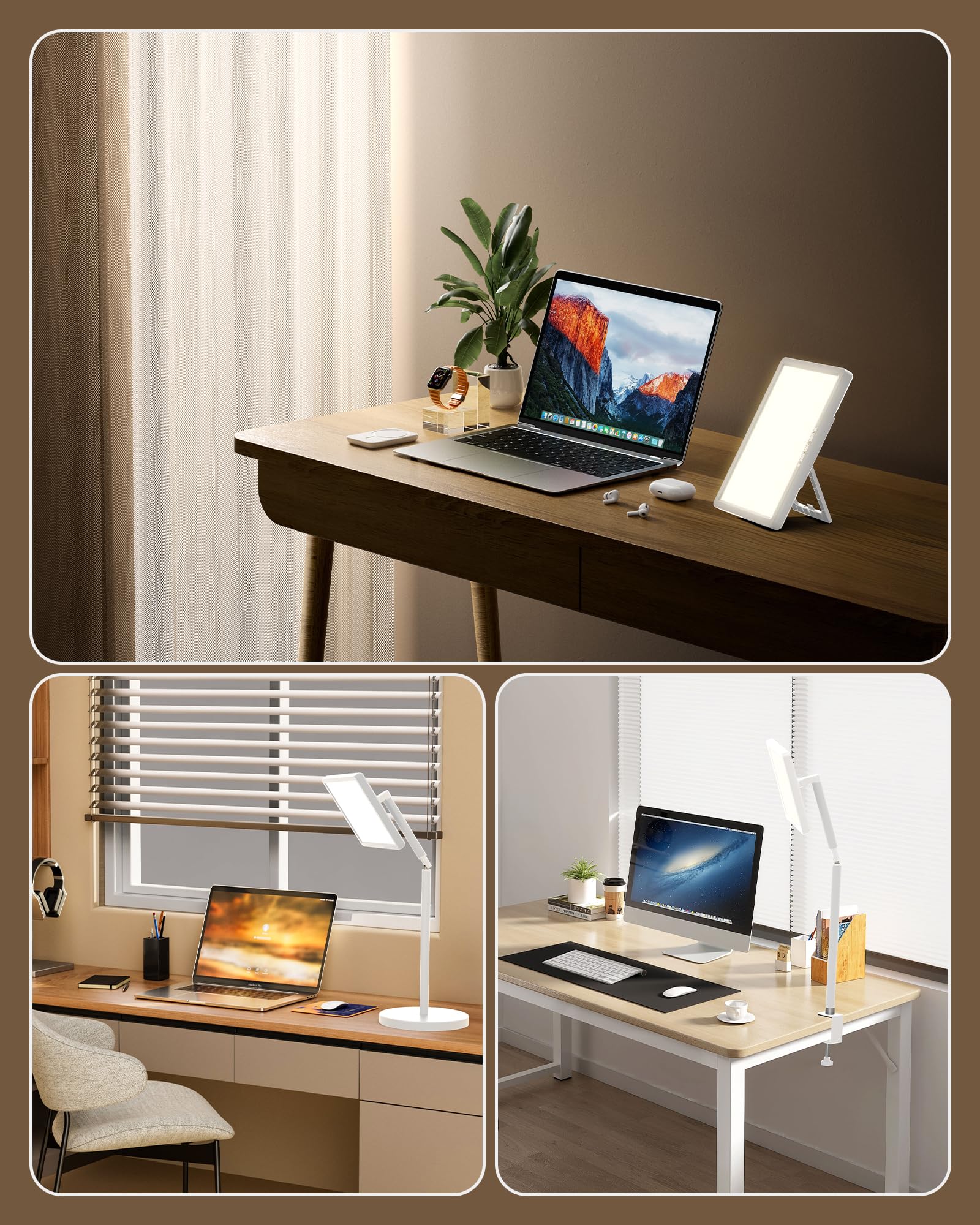 MirthSip Sunlight Lamp brightness control with 10 levels