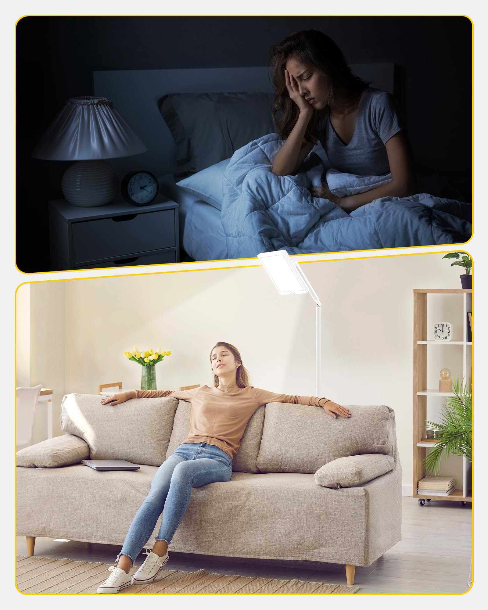 MirthSip Sunlight Lamp dedicated modes for Coffee Break to Sleep