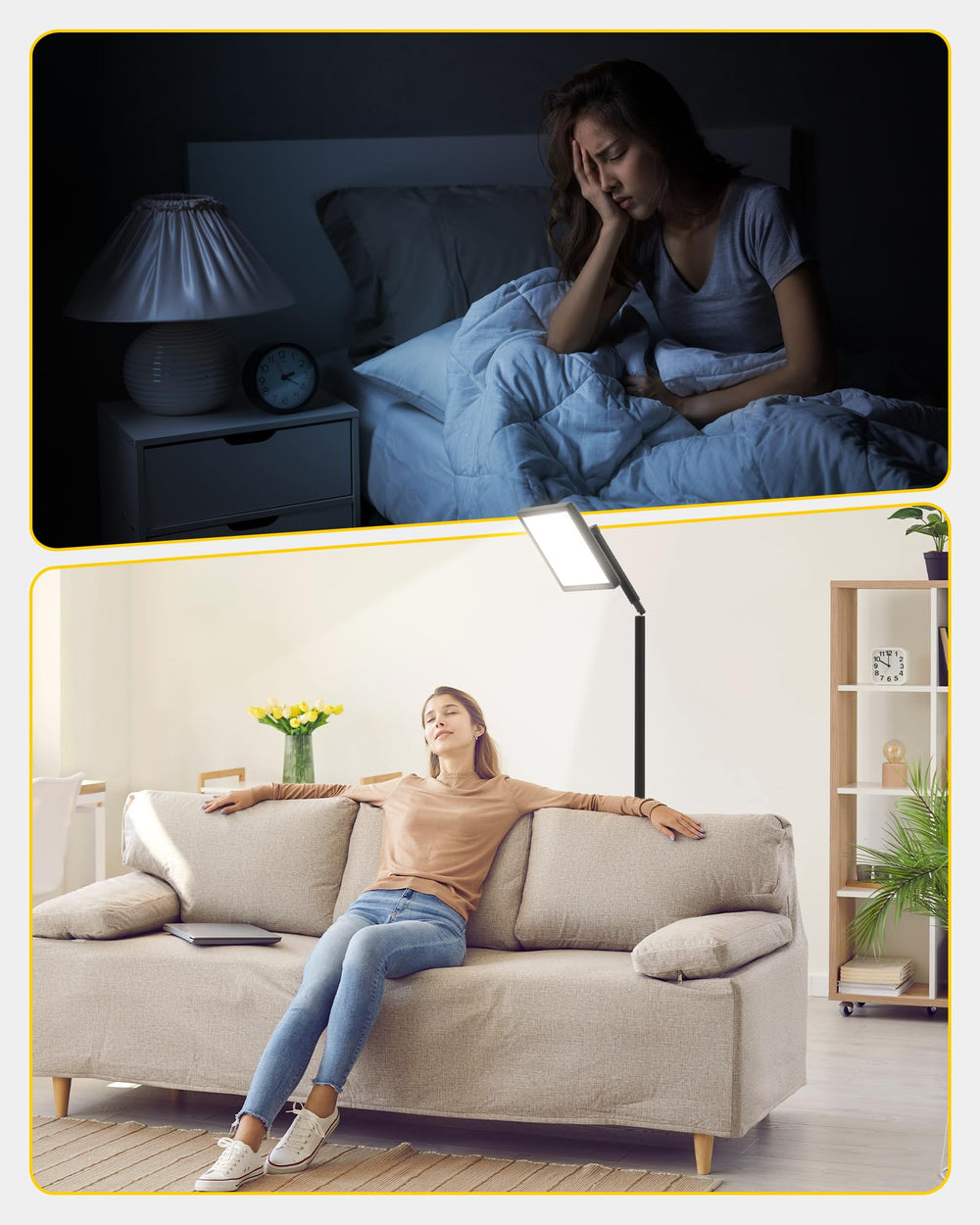 MirthSip Sunlight Lamp memory and timer features simplify routines