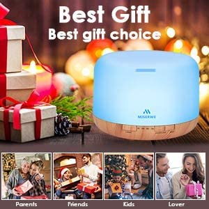 MISERWE 500ml diffuser suited for bedroom, study, or spa spaces